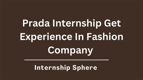 prada internship 2023|prada job openings.